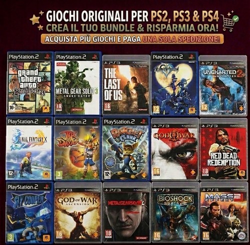 Sony playstation giochi - sony,