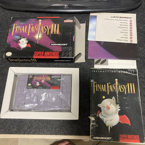 Final fantasy iii snes - fantasy, 3