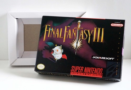 Boîte snes final fantasy - boîte,