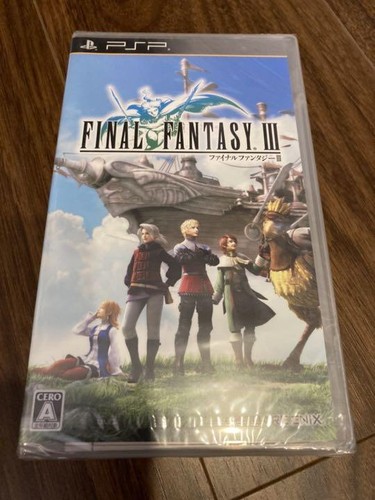 Psp final fantasy iii - fantasy, 3